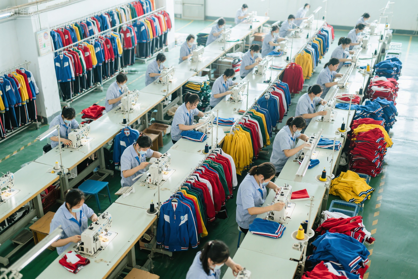 jimeng-2025-08-16-3460-学校制服工厂